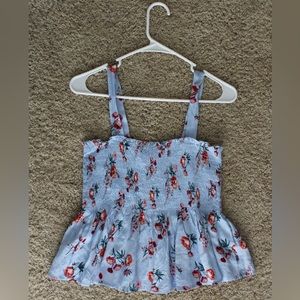 Elodie blue tank top